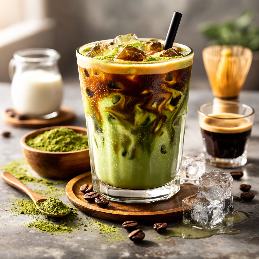 Ice Matcha Espresso